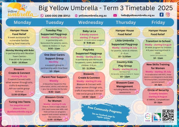 Term 3 2025 CALENDAR