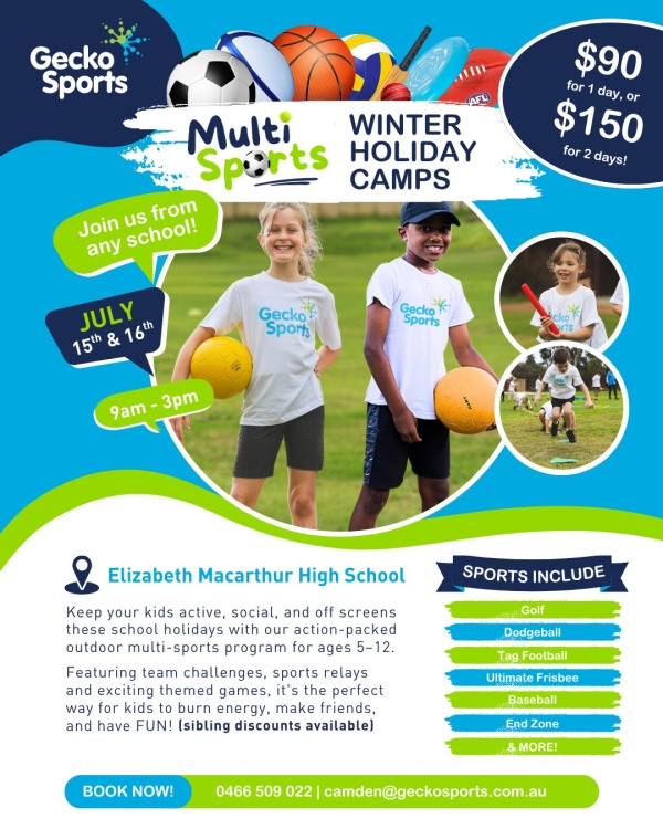 Gecko Sports July